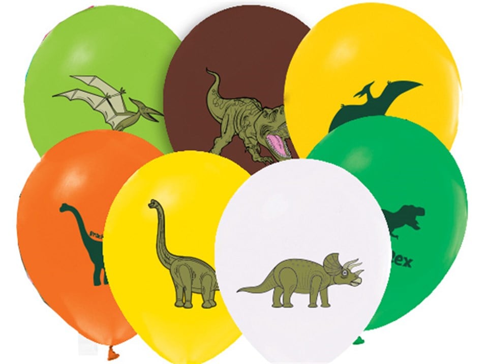 Dinazor Partisi Balon 8li Paket