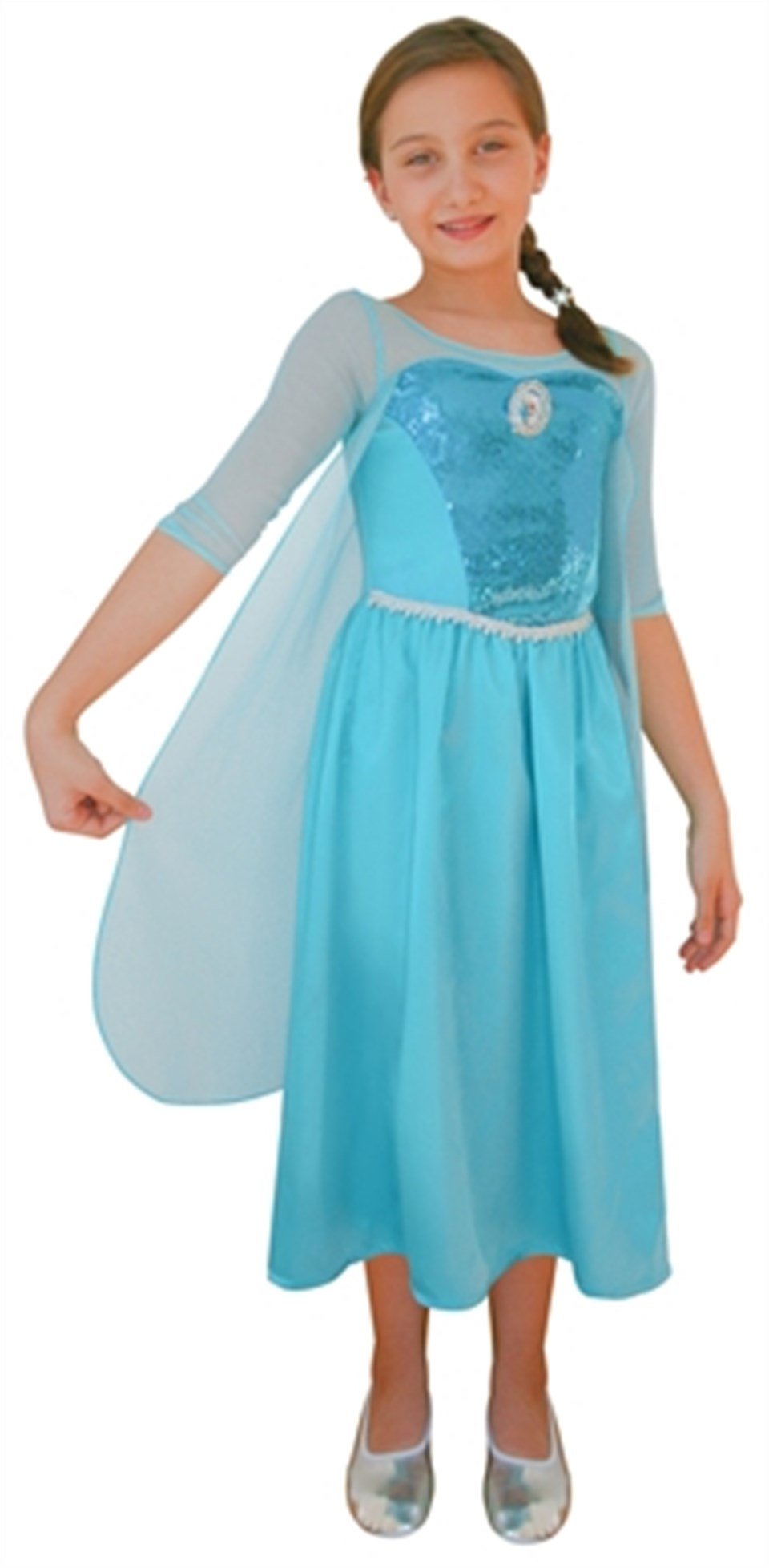 Frozen Buzlar Prensesi Elsa Kostümü 4-6 Yaş