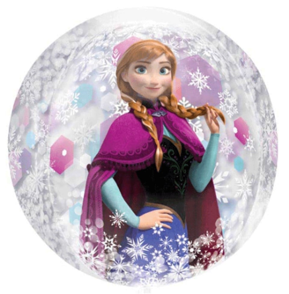 Frozen Elsa, Şeffaf Küre Folyo Balon