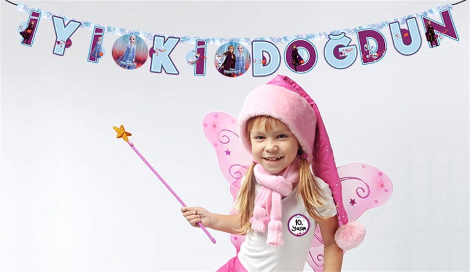 Frozen İyi ki Doğdun Afiş Banner