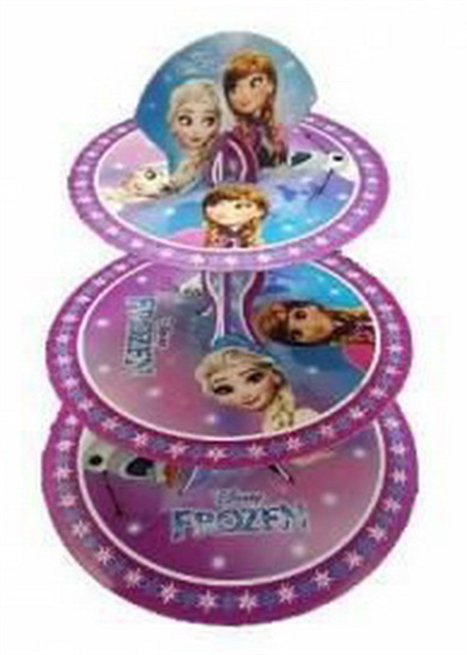Frozen Karlar Ülkesi Cupcake Standı