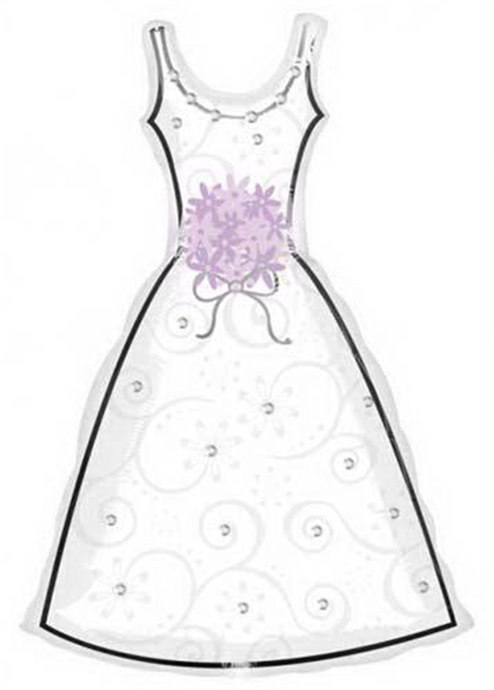 Gelinlik, Supershape Folyo Balon