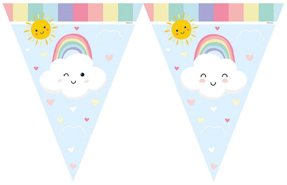 Gökkuşağı Bulut Partisi, Bayrak Dizisi