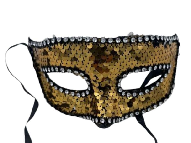 Gold Pullu Maske