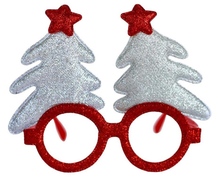 Gümüş Ağaç Yılbaşı Gözlük