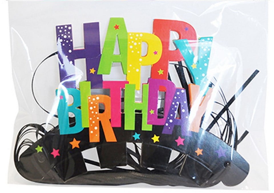 Happy Birthday Kağıt Taç 6lı