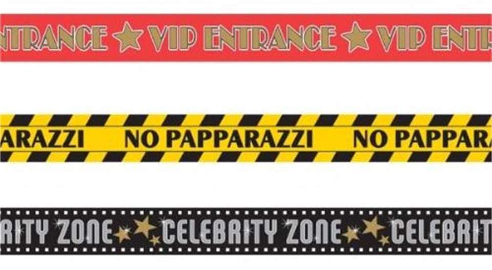 Hollywood Parti Alanı Çevirme Bandı