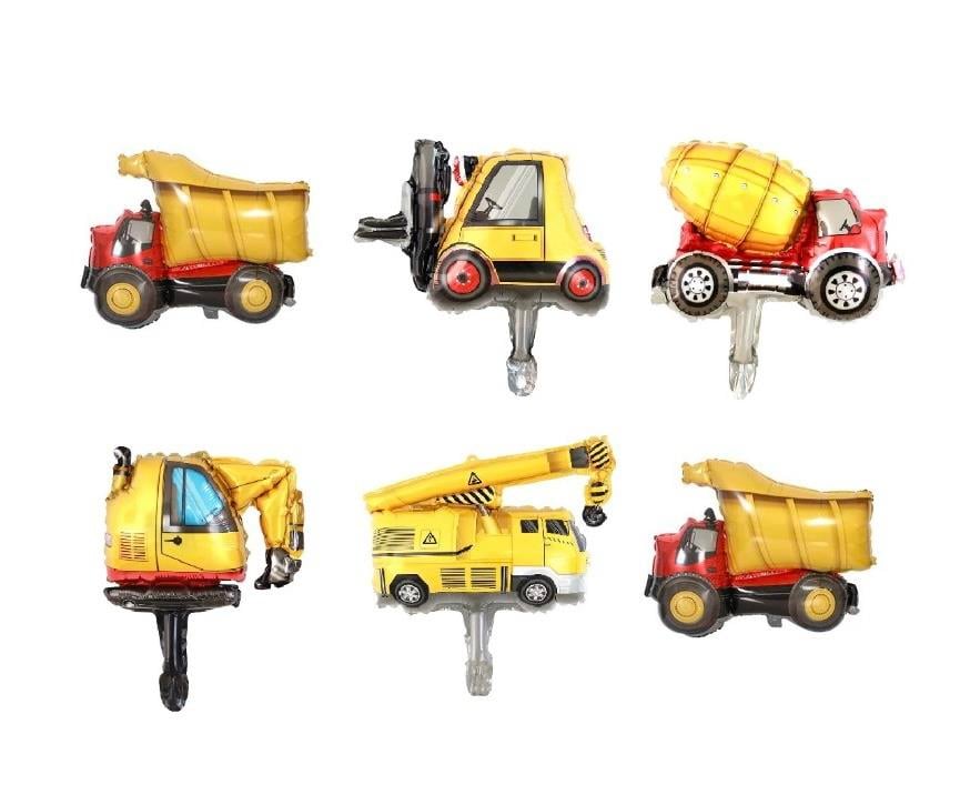 İnşaat Araçları, Folyo Balon 6lı