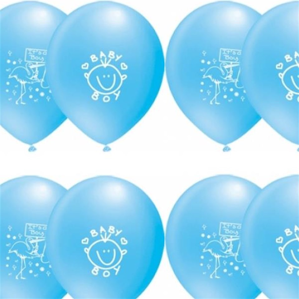 It´s a boy balon, 10´lu Paket