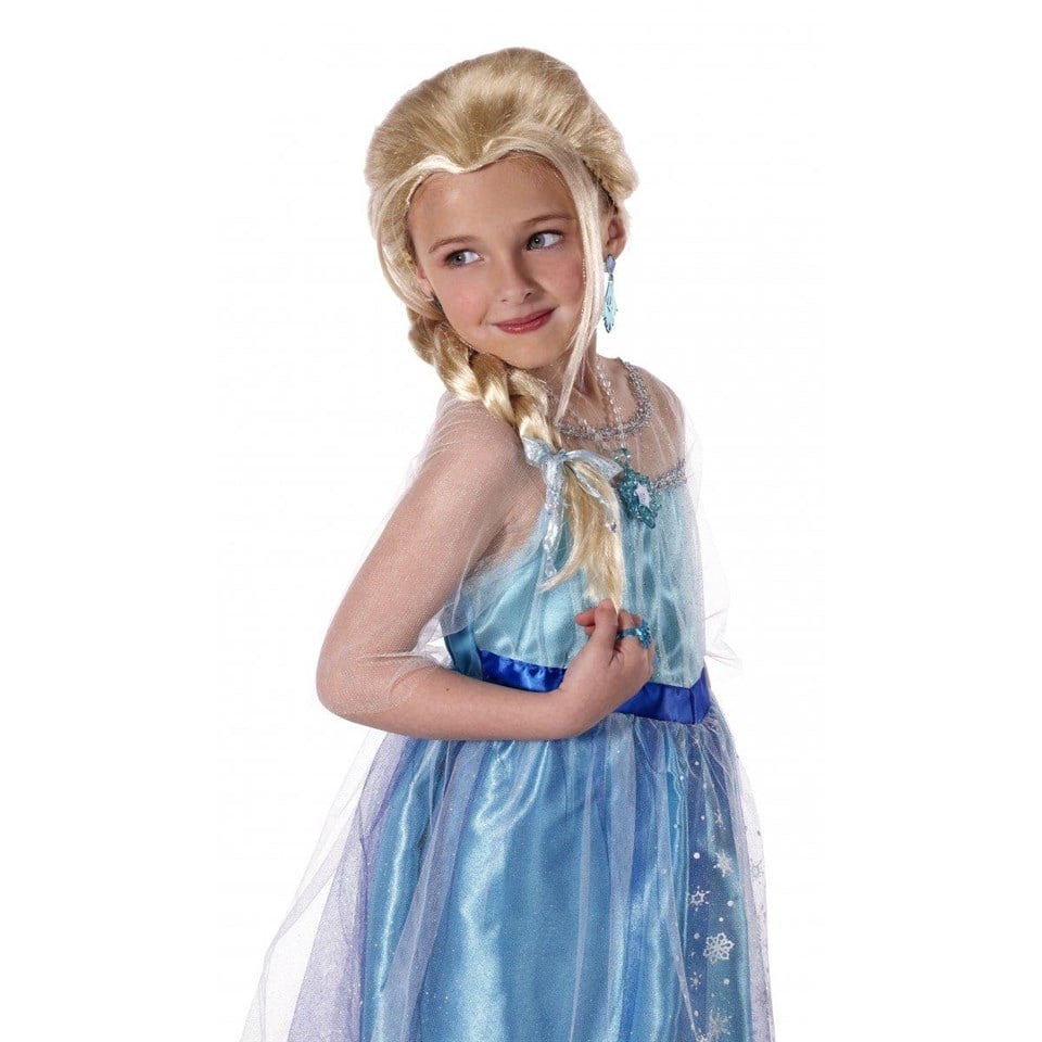 Karlar Ülkesi Elsa Frozen Peruğu