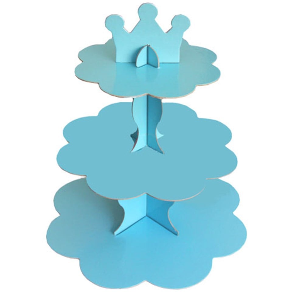 Mavi Cupcake Standı