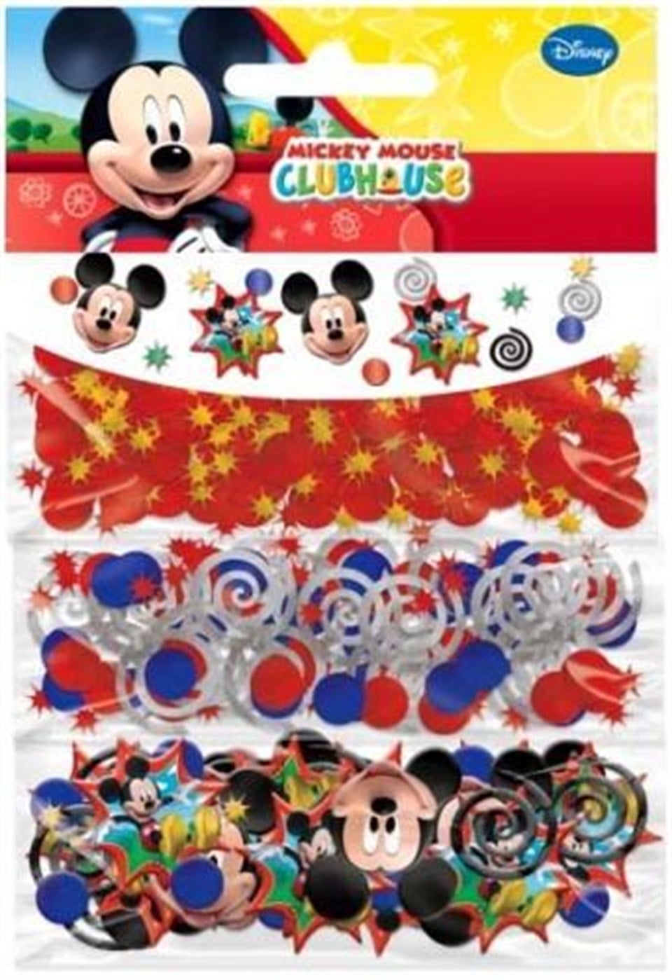 Mickey Mouse, Konfeti Seti 3´lü