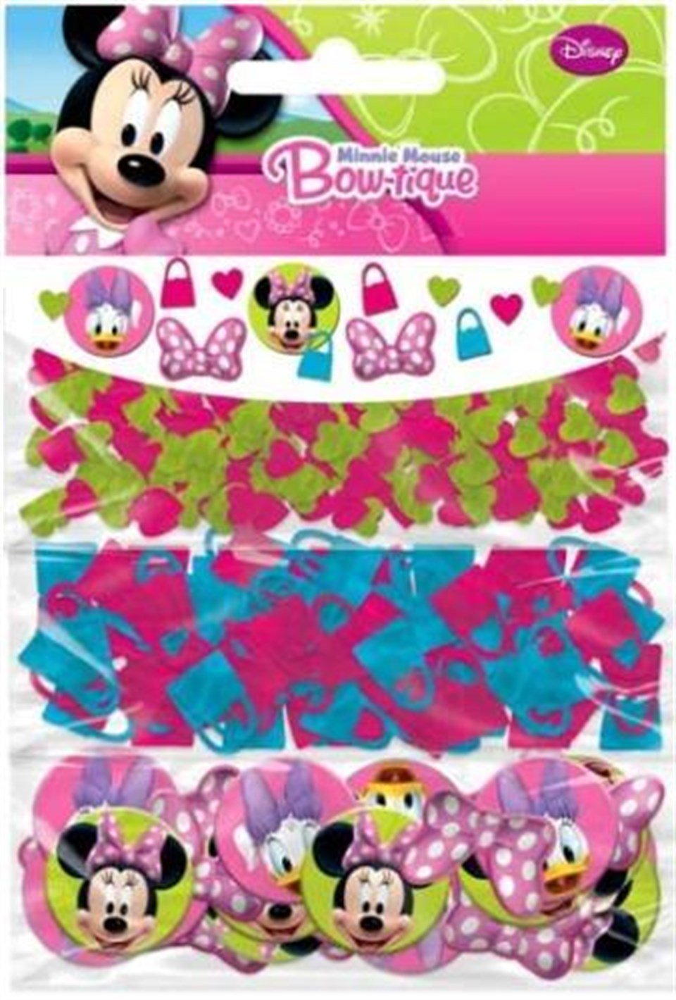 Minnie Mouse, Konfeti Seti 3´lü