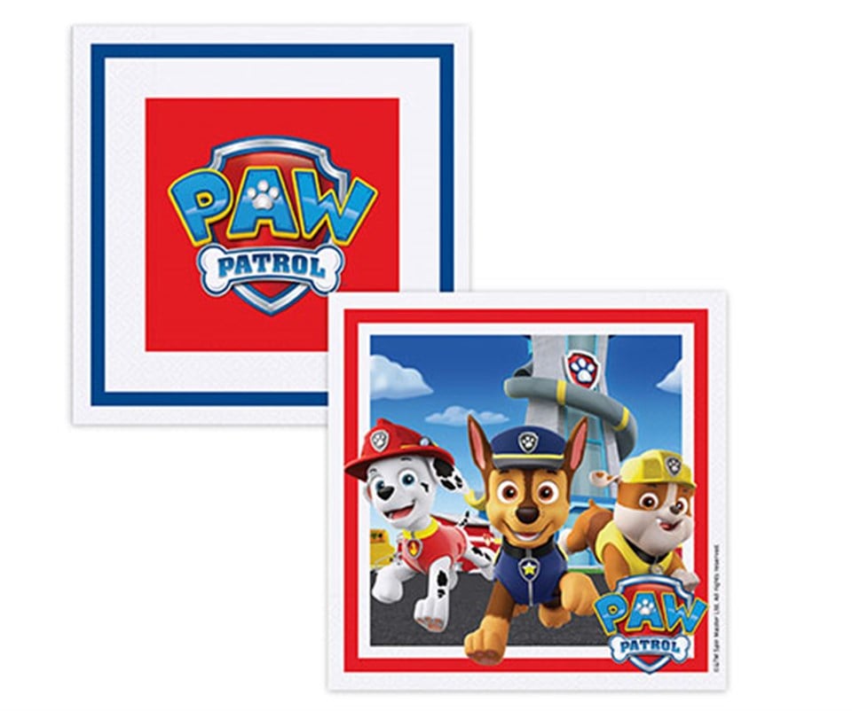 Paw Patrol Refresh, Peçete