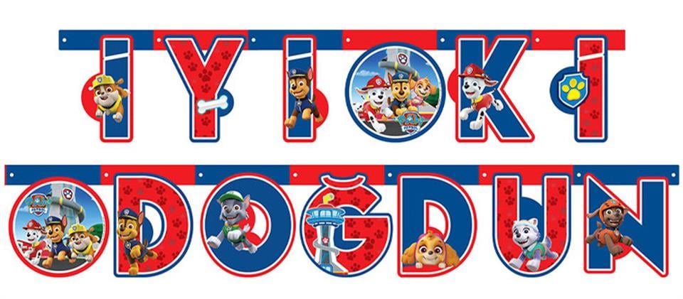 Paw Petrol, İyiki Doğdun Banner