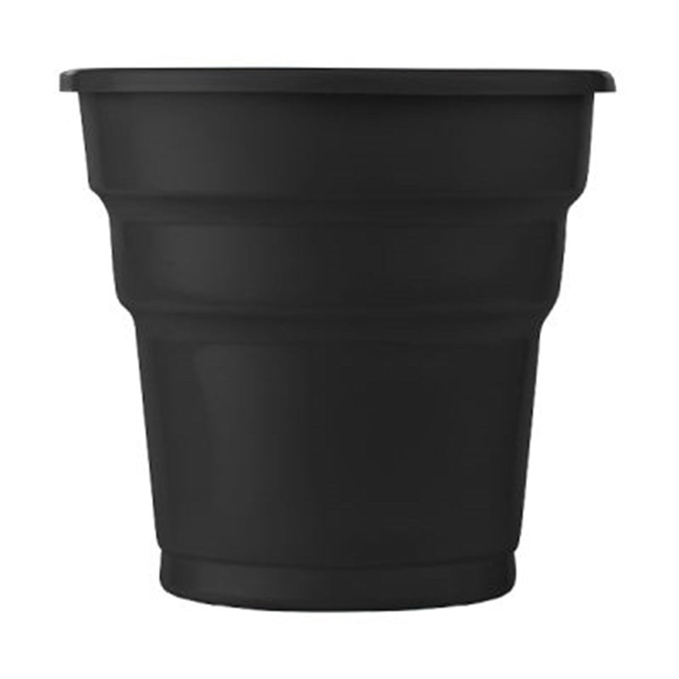 Plastik Meşrubat Bardağı, Siyah 10lu