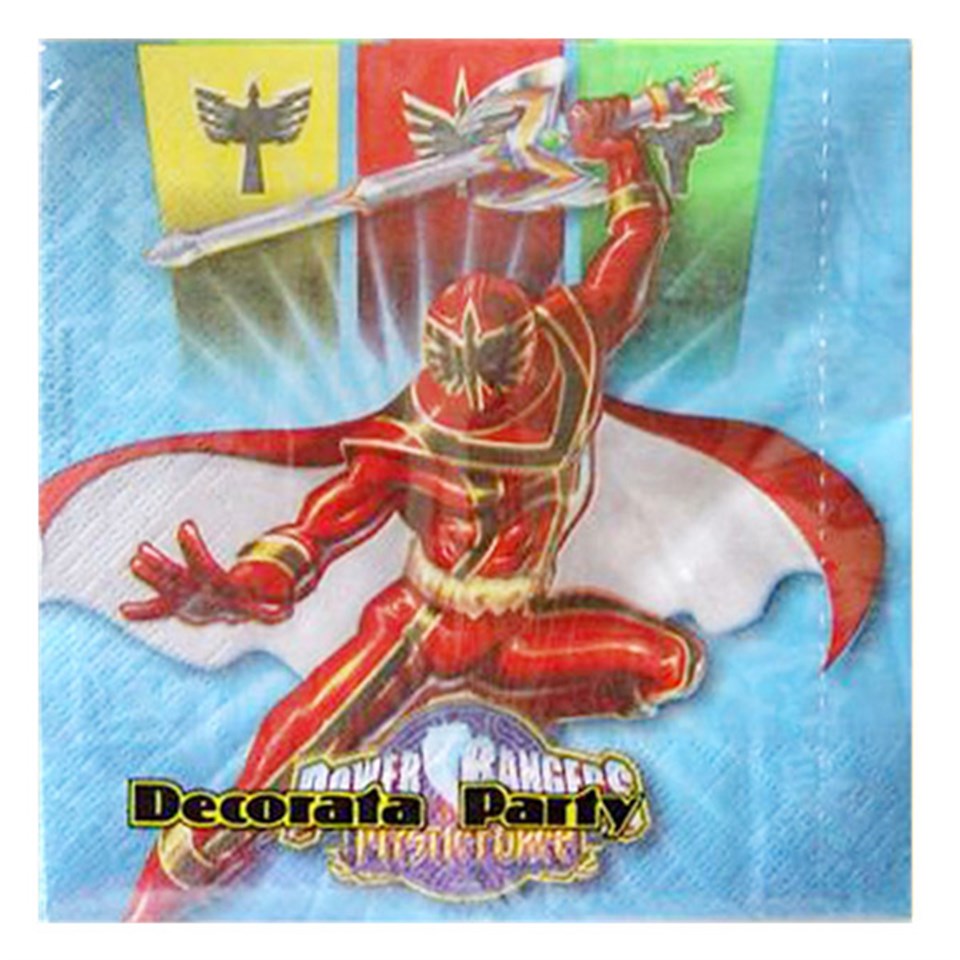 Power Rangers Force, Peçete