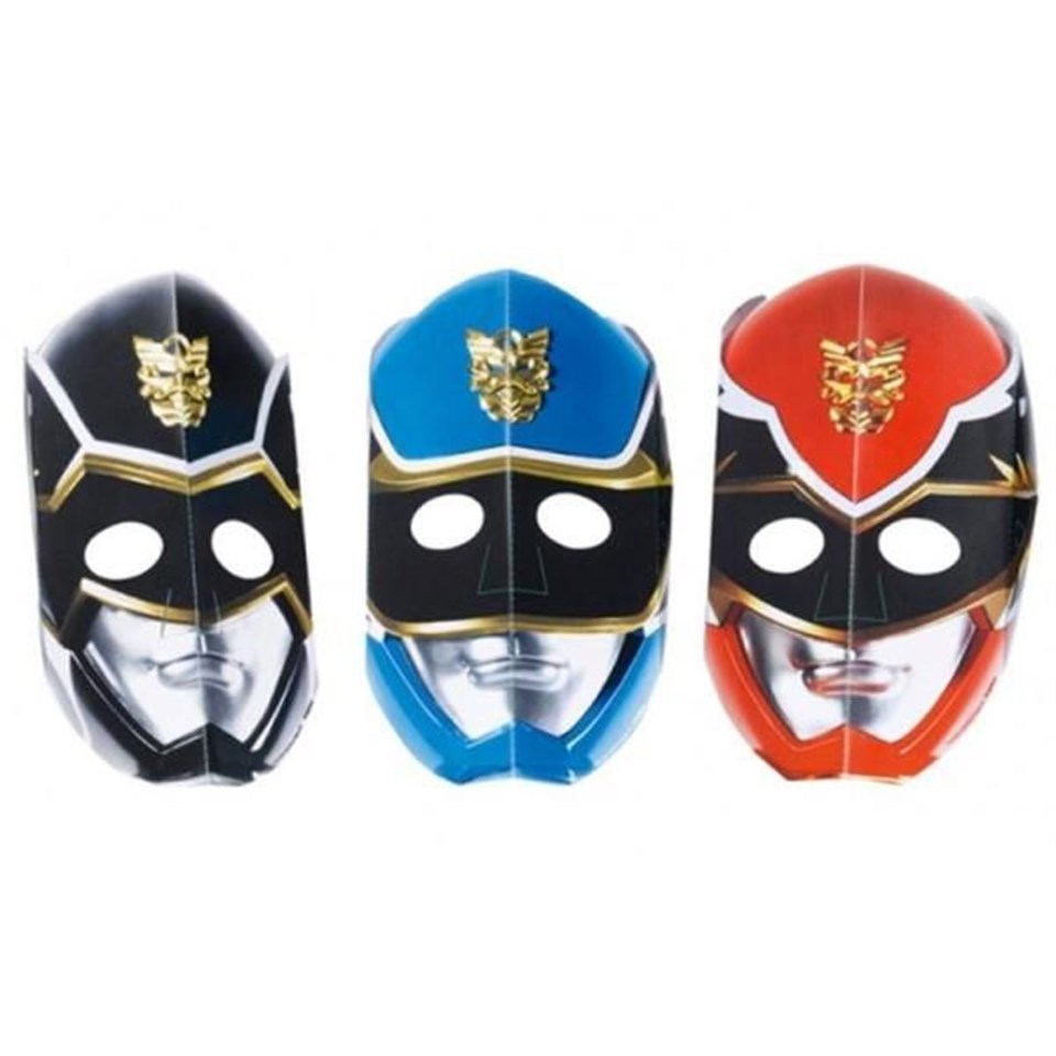Power Rangers Kağıt Maske