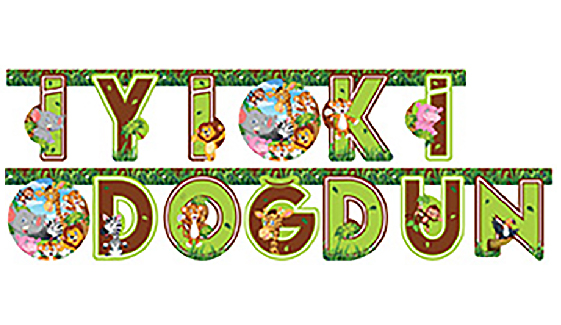 Safari Partisi İyi ki Doğdun, Banner