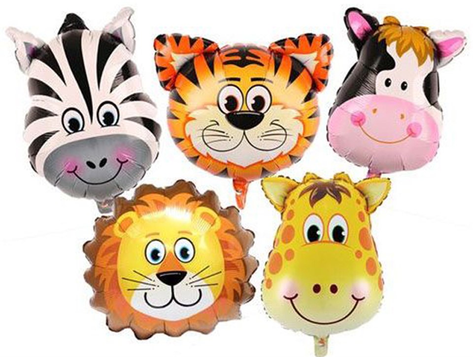 Safari, Supershape Folyo Balon 5li