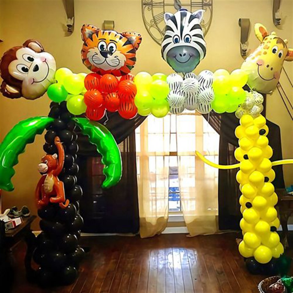 Safari, Supershape Folyo Balon 5li