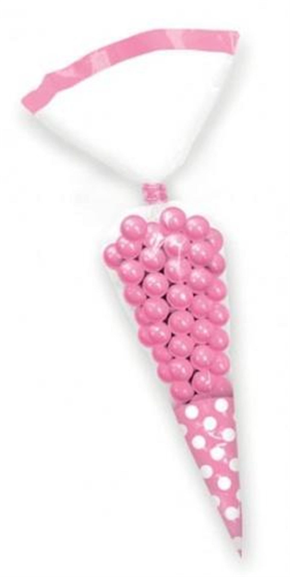 Şeker Pembe Külah Şeker Torbası