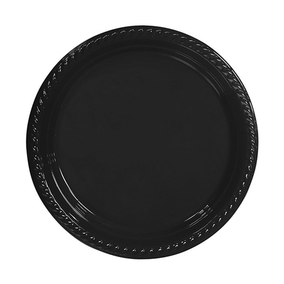 Siyah, Plastik Tabak 10'lu