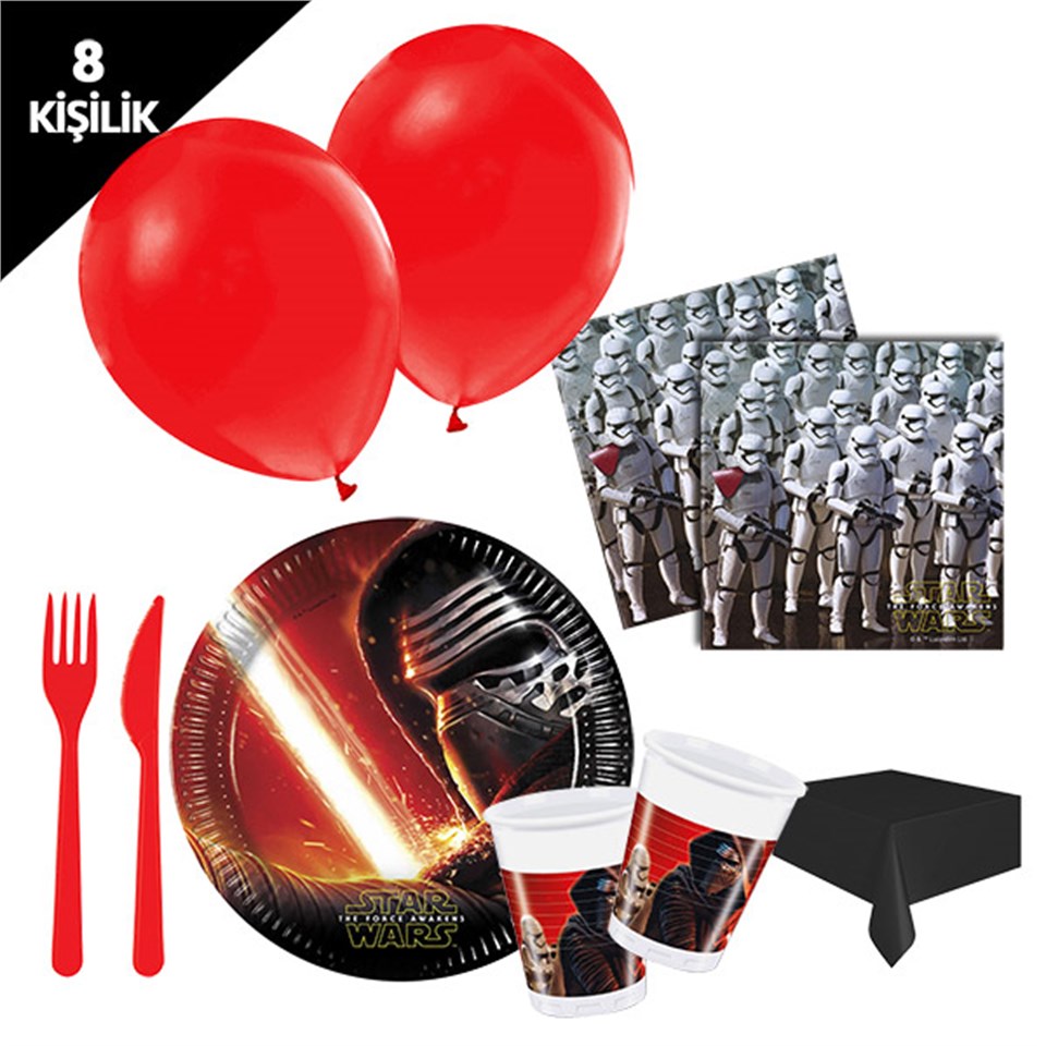 Star WarsParti Seti 8 Kişilik