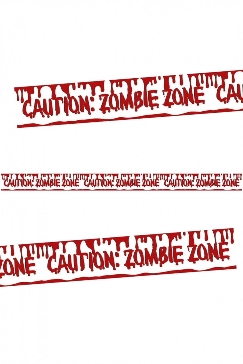 Zombi Alan Çevirme Bandı 3'lü