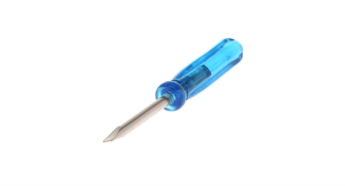 Düz Uçlu Mini Tornavida (2 mm)