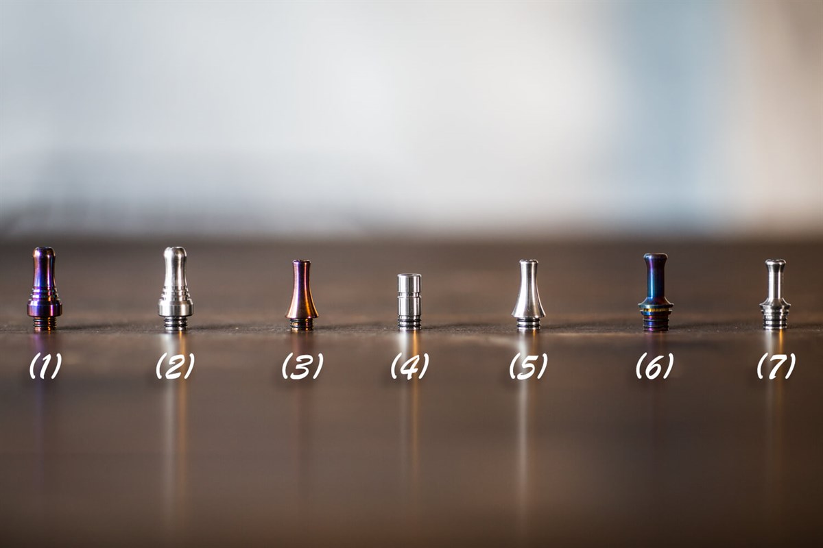 Titanyum MTL Drip Tipler (Sigara İçimi)