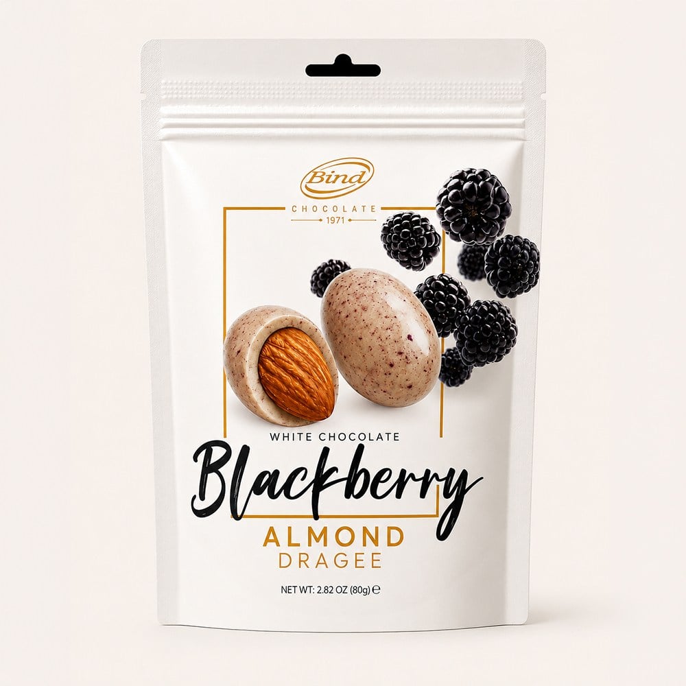 Almond Dragee Blackberry 