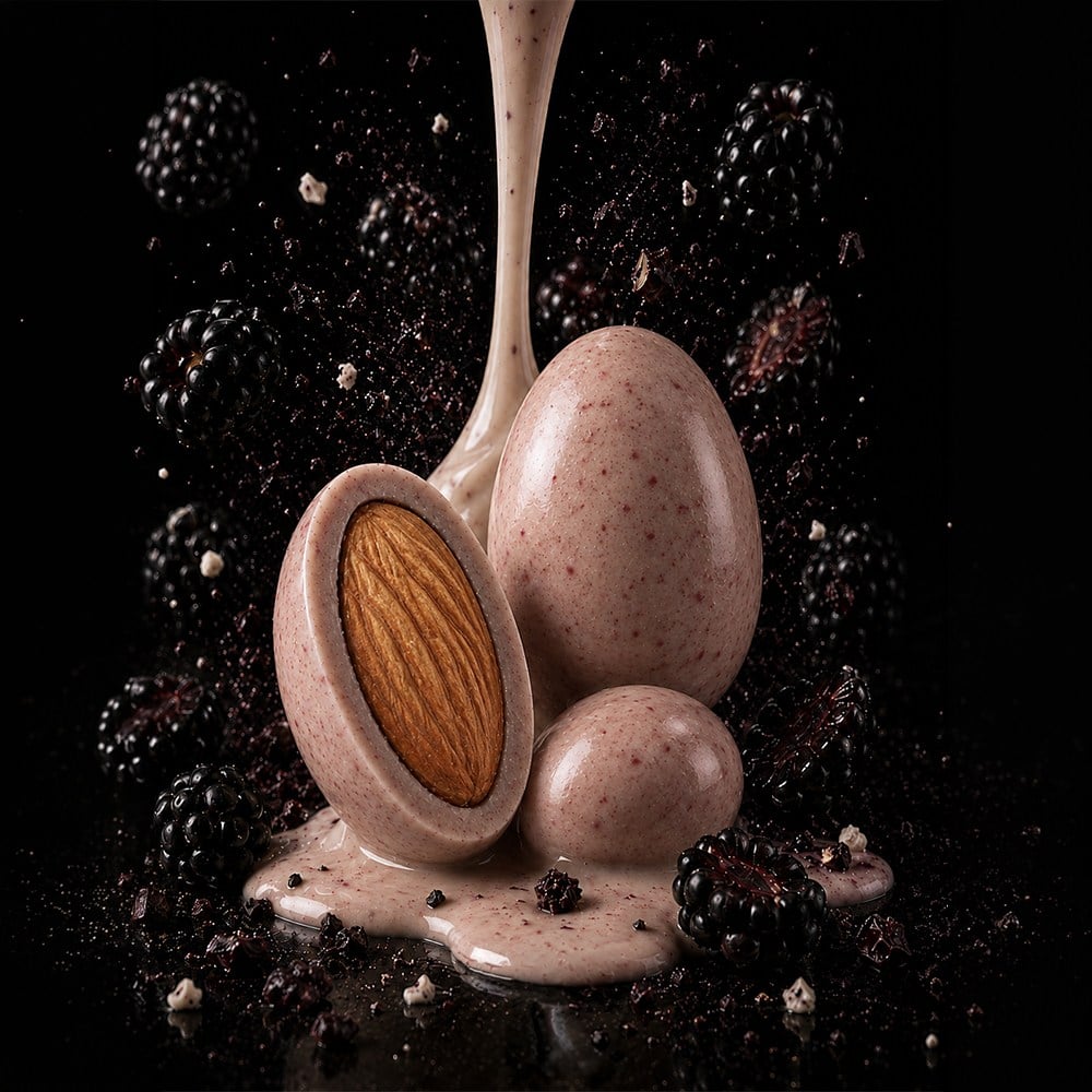 Almond Dragee Blackberry 