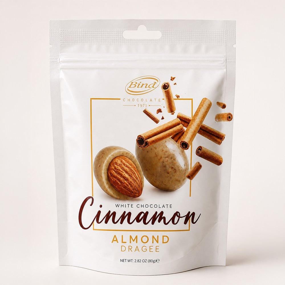 Almond Dragee Cinnamon 