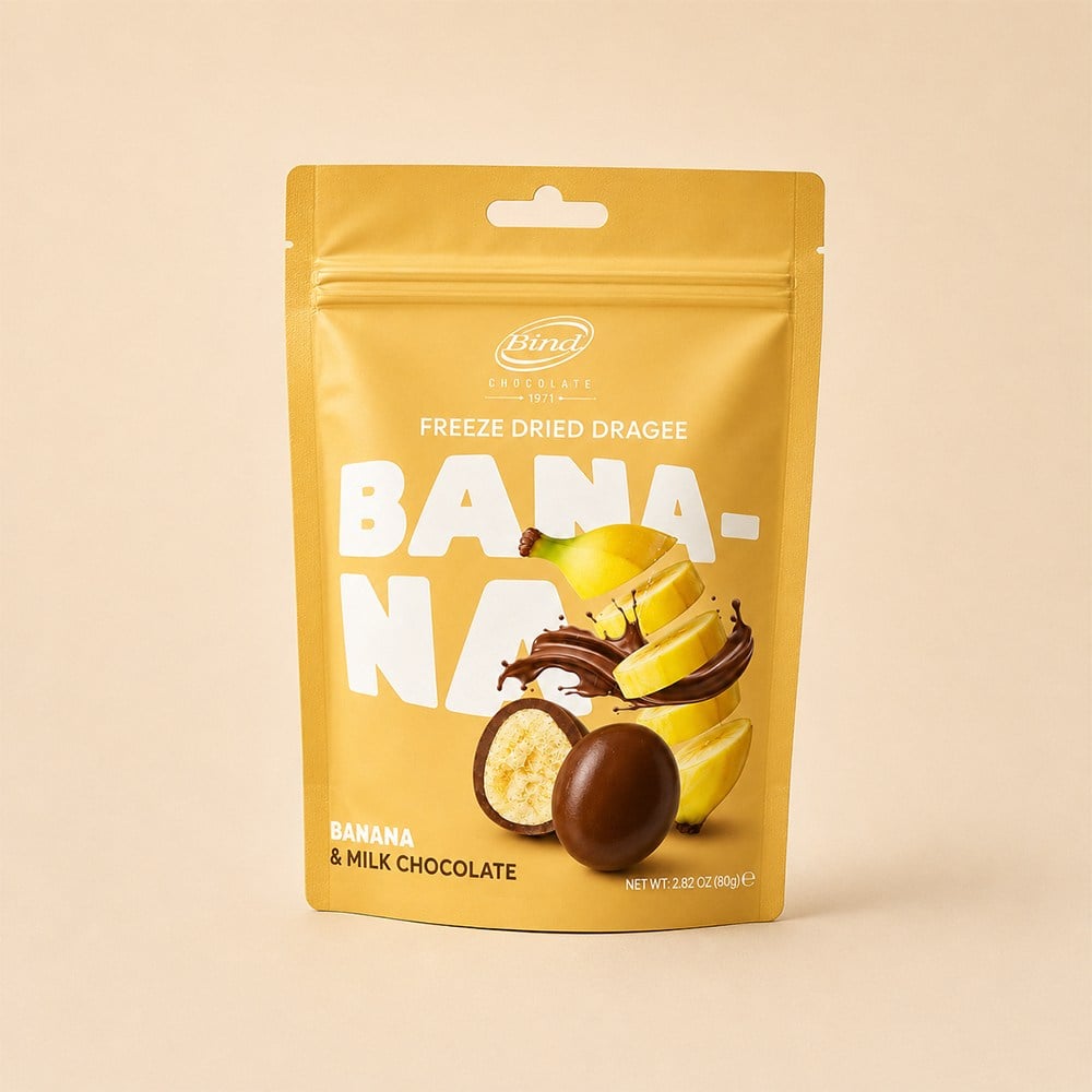 Freeze Dried Dragee Banana 