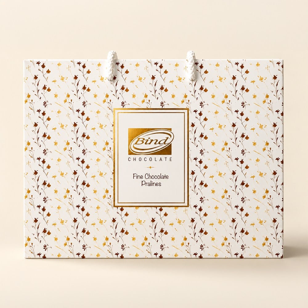 Gold Leaves Box