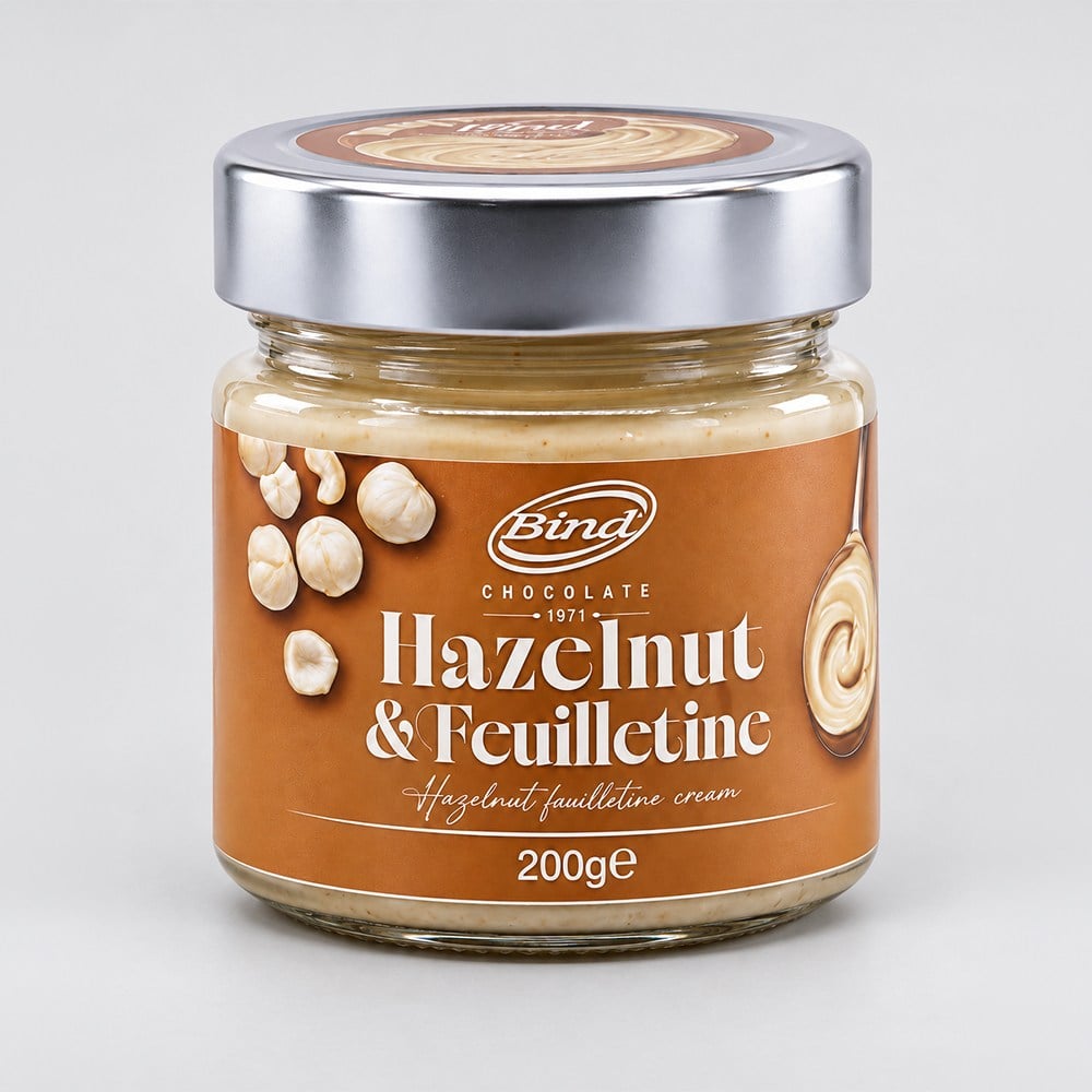Hazelnut Feuilletine Cream