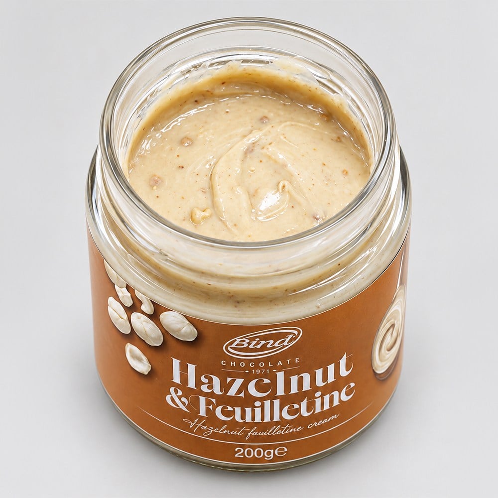 Hazelnut Feuilletine Cream