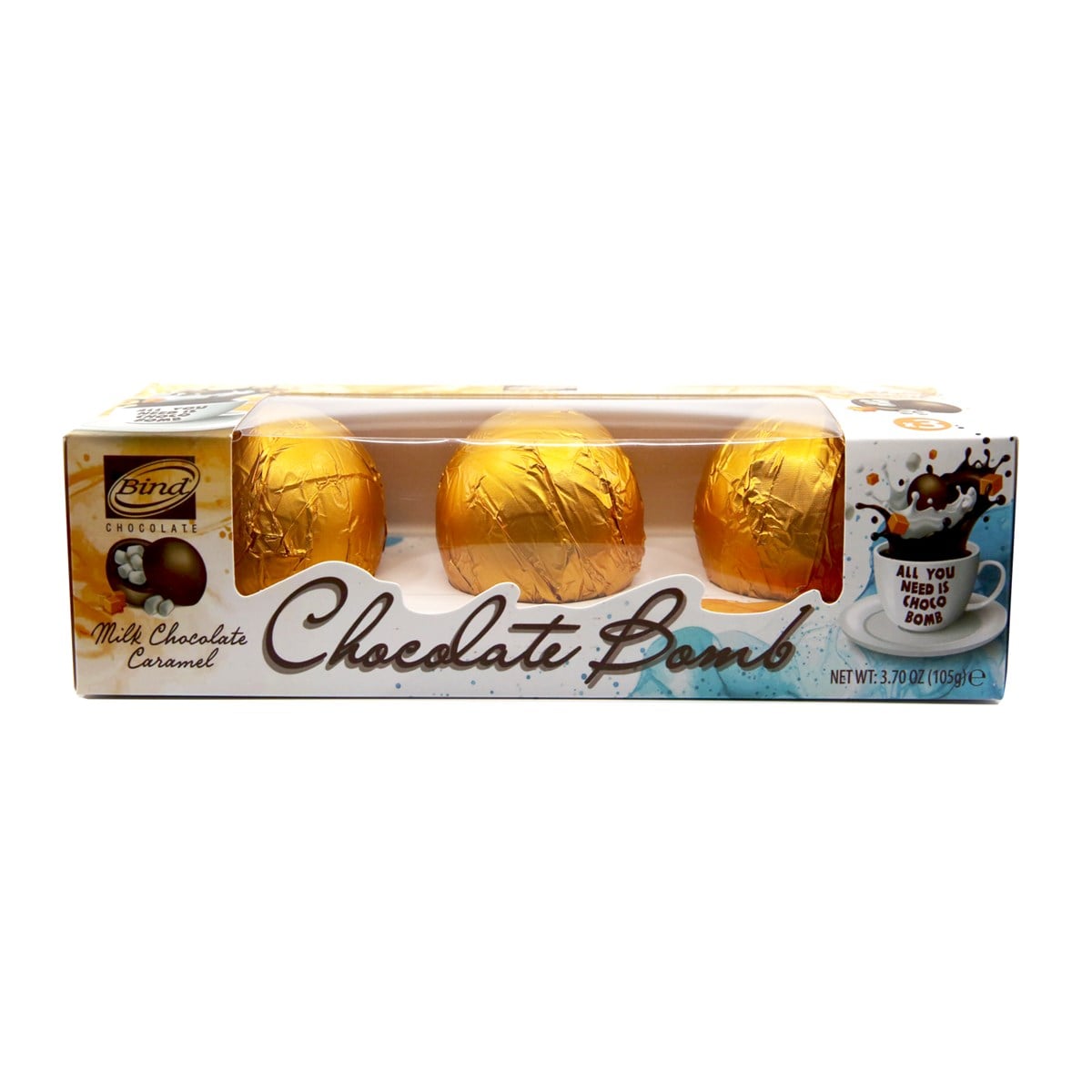 Karamel Çikolatalı Marshmallow Bombası 105GR