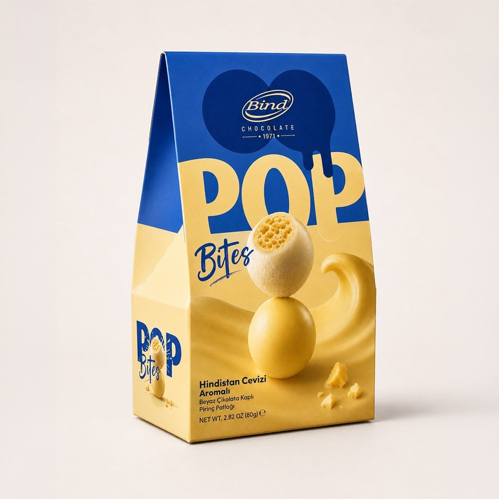 Pop Bites Hindistan Cevizi Aromalı 