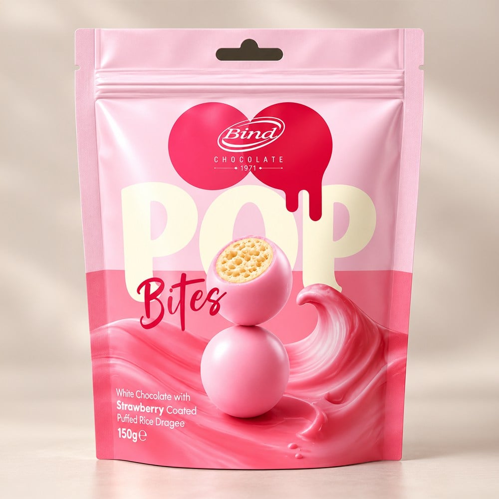 Pop Bites White Chocolate 