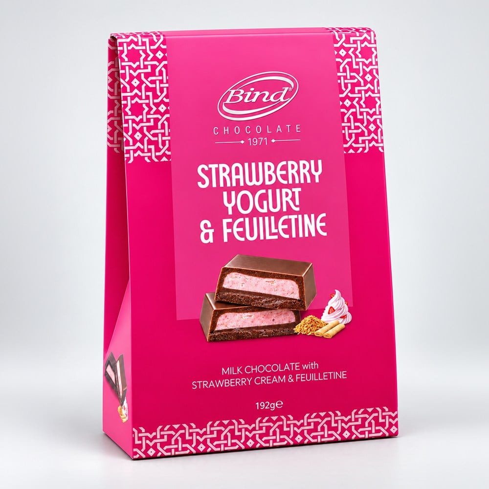 Strawberry Yogurt Feuilletine