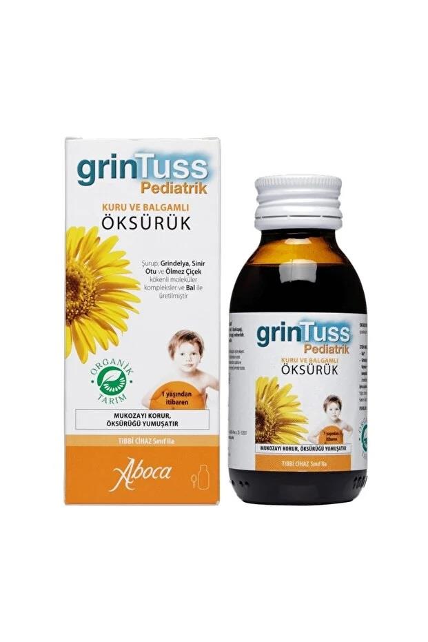Aboca Grintuss Öksürük Şurubu Pediatrik 128 gr-Aboca