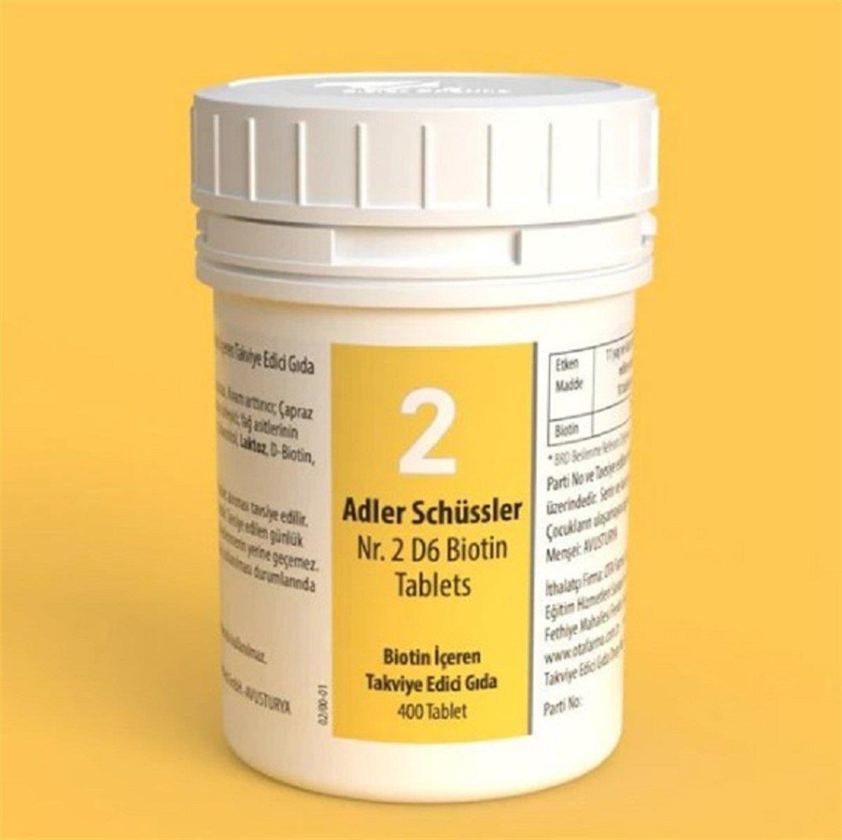 Adler Schüssler No: 2 Tablets-ADLER