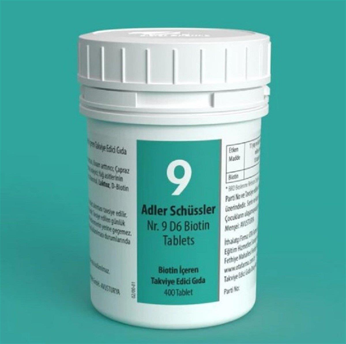 Adler Schüssler No: 9 Tablets-ADLER