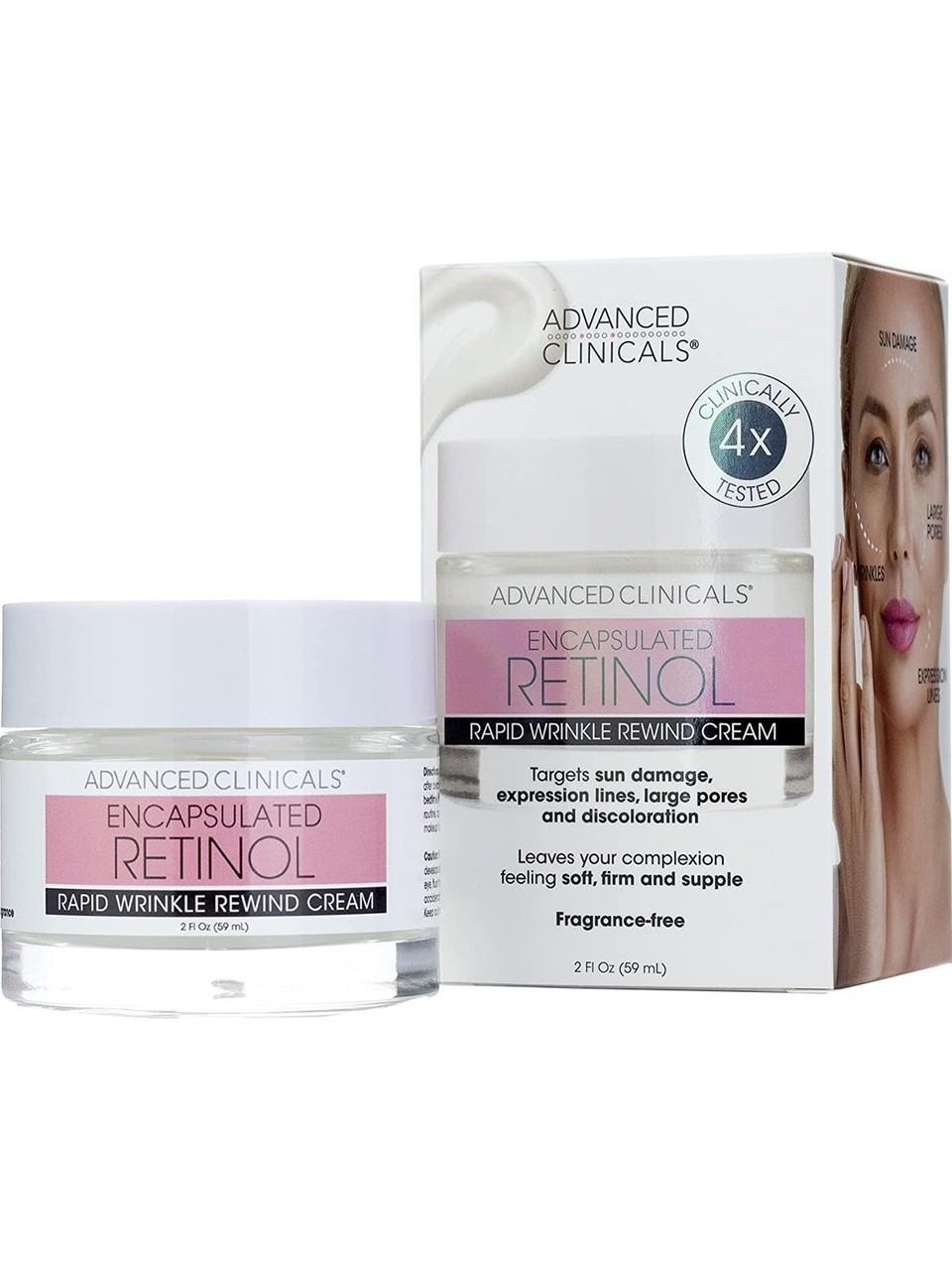 Advanced Clinicals Kapsüllü Retinol Jel Yüz Kremi 59 ml-Advanced Clinicals