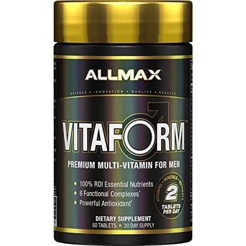 Allmax Vitaform Premium Multi-Vitamin For Men 60 Tablets-Allmax