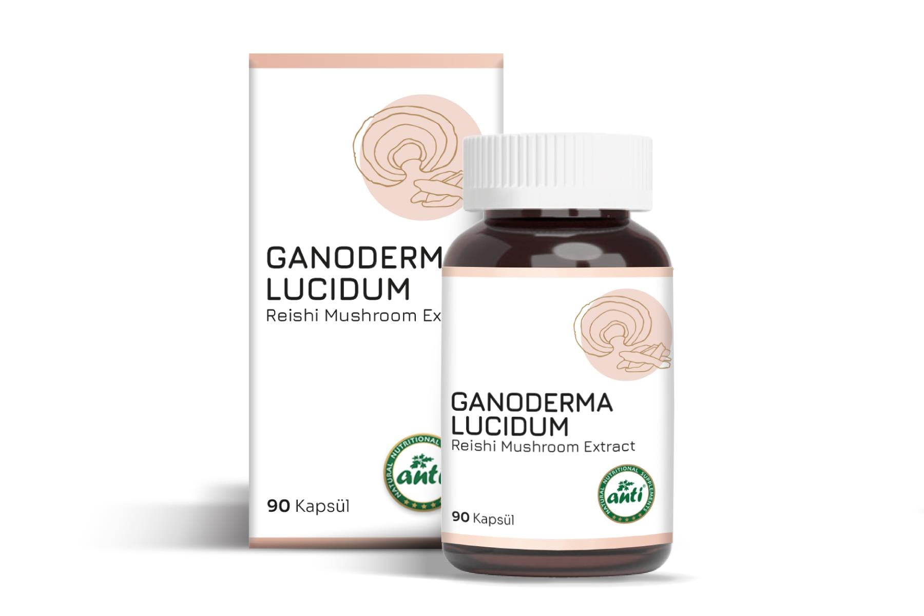 Anti Ganoderma Lucidium Raishi 90 Kapsül-Anti