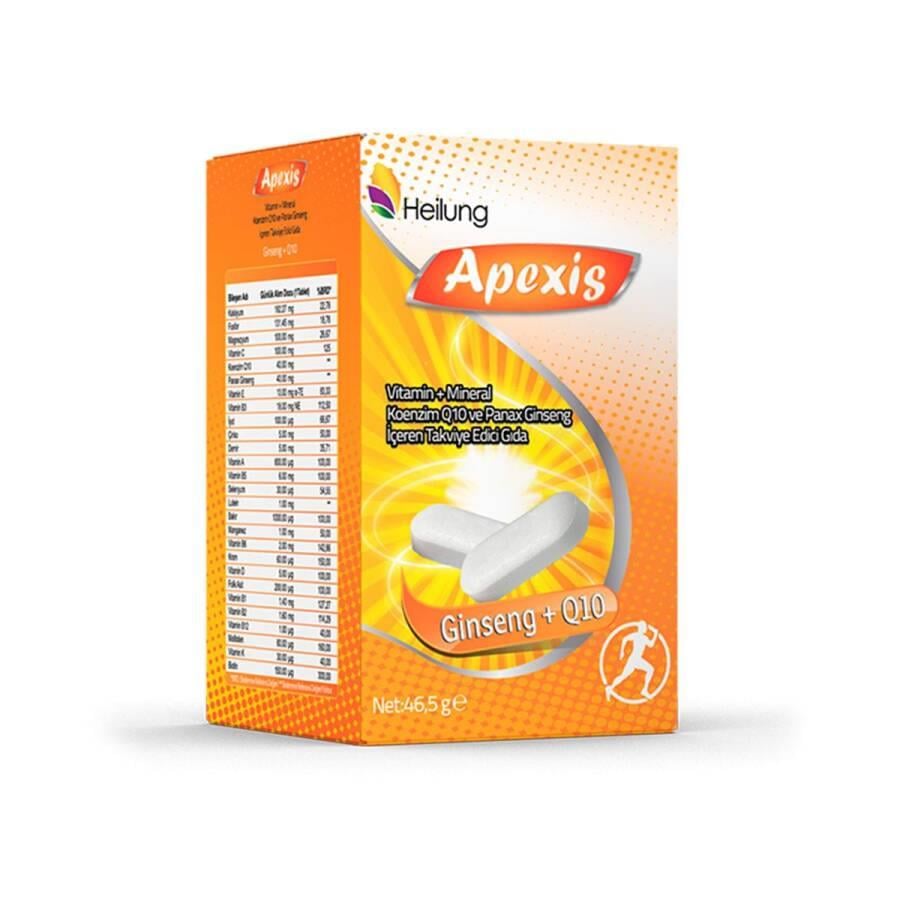 Apexis Multivitamin + Koenzim Q10 + Ginseng 30 Tablet-Apexis