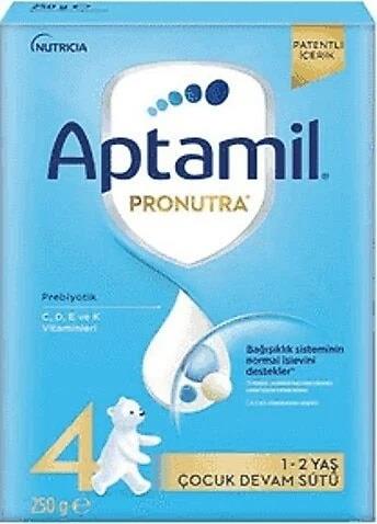 Aptamil 4 Pronutra 1 - 2 Yaş Çocuk Devam Sütü 250 gr-Aptamil